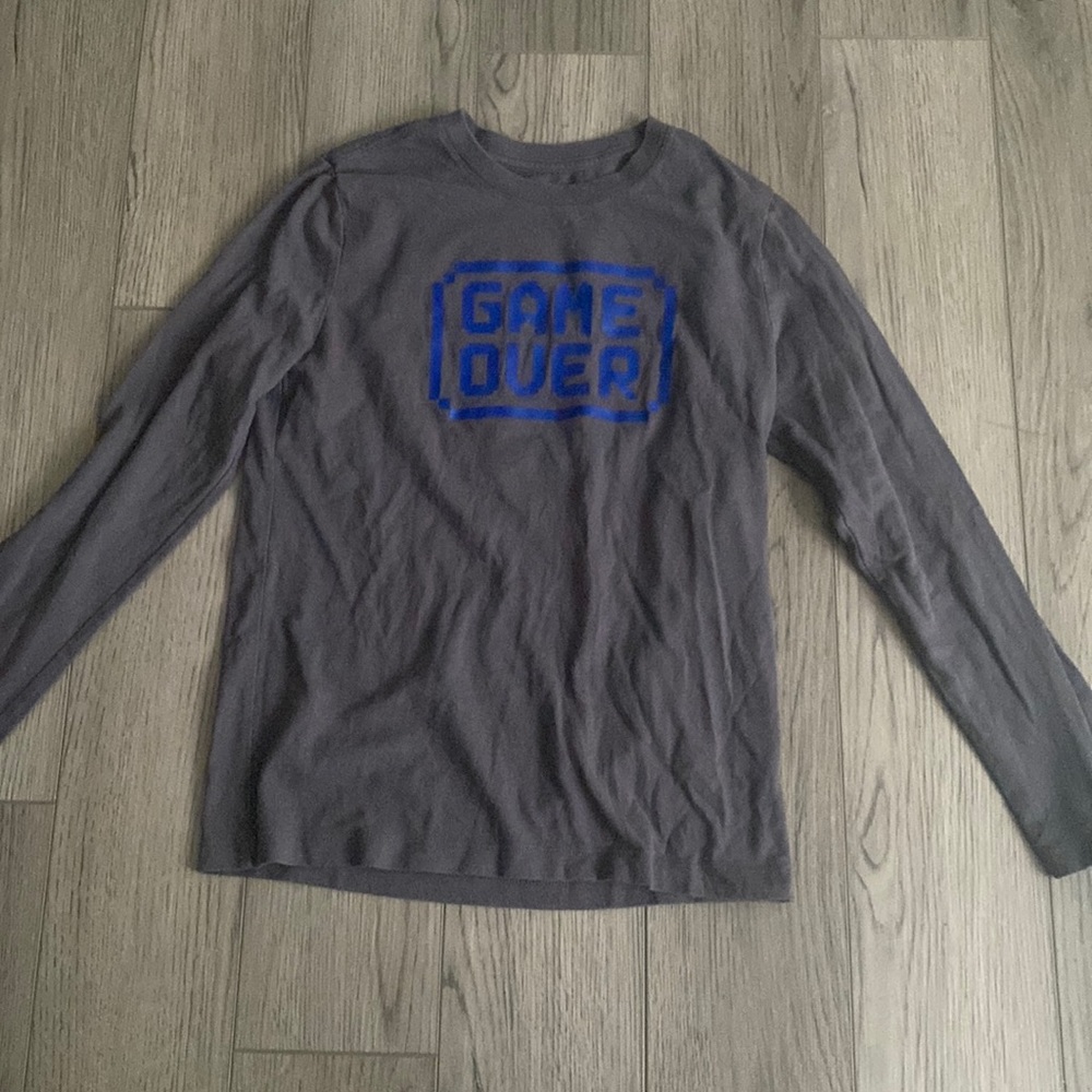Boys GAME OVER long sleeve shirt